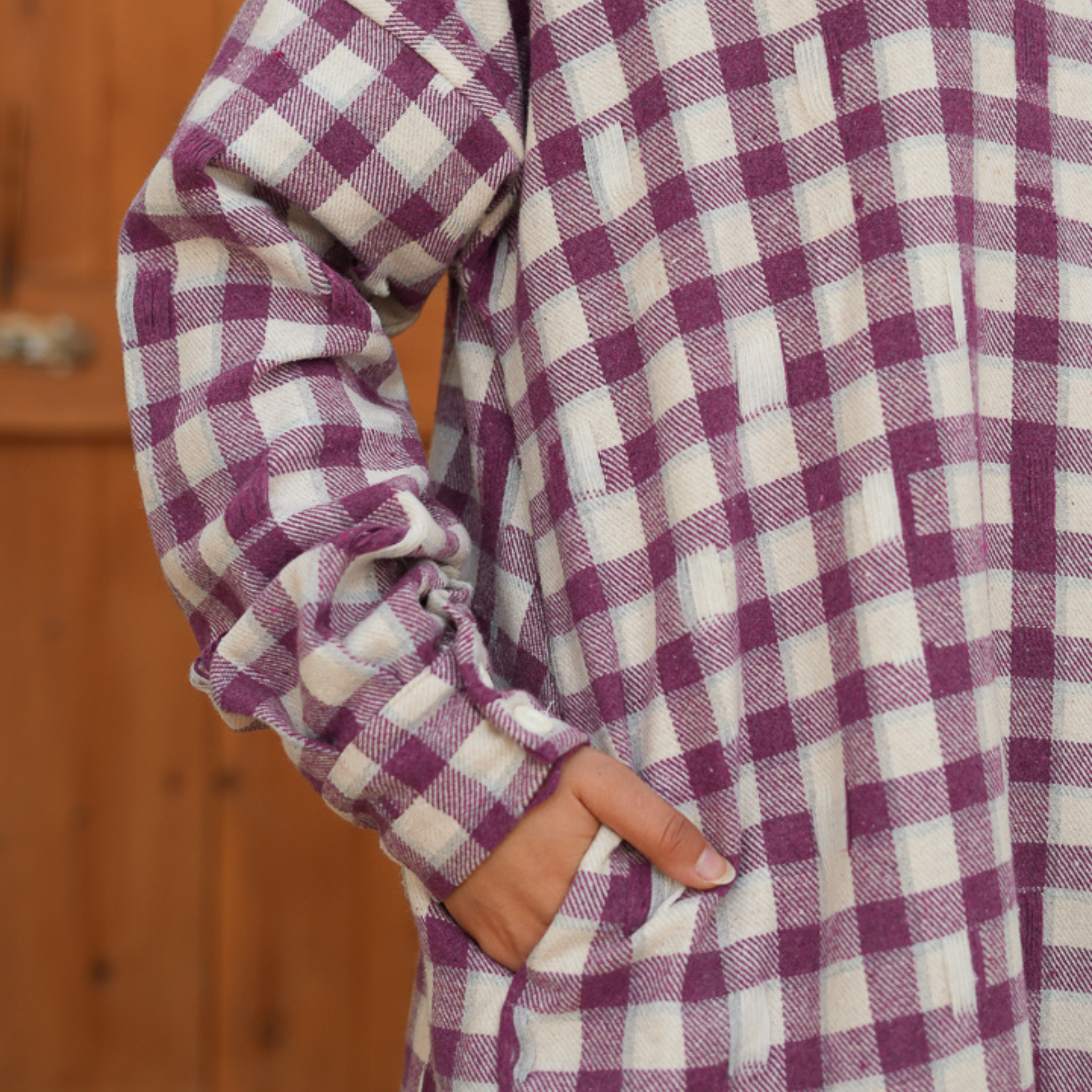 Madinah Purple Coat Dress