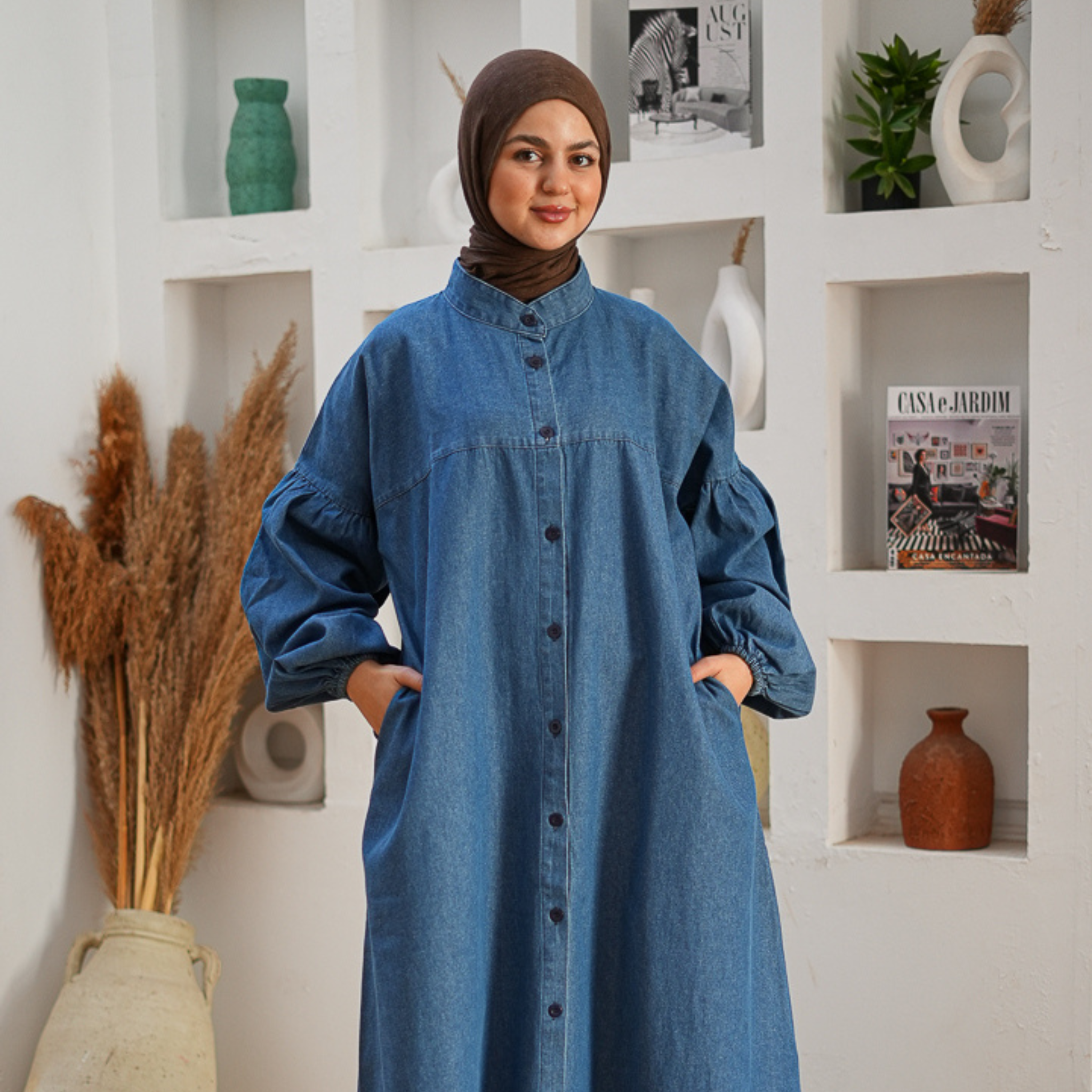 Madinah Denim Dress