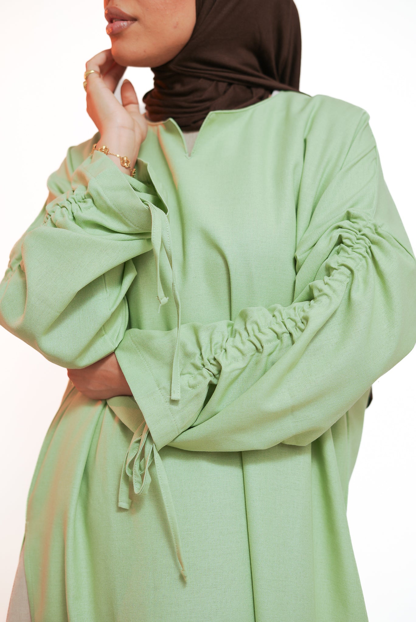 Sage Green Side Slit Tunic