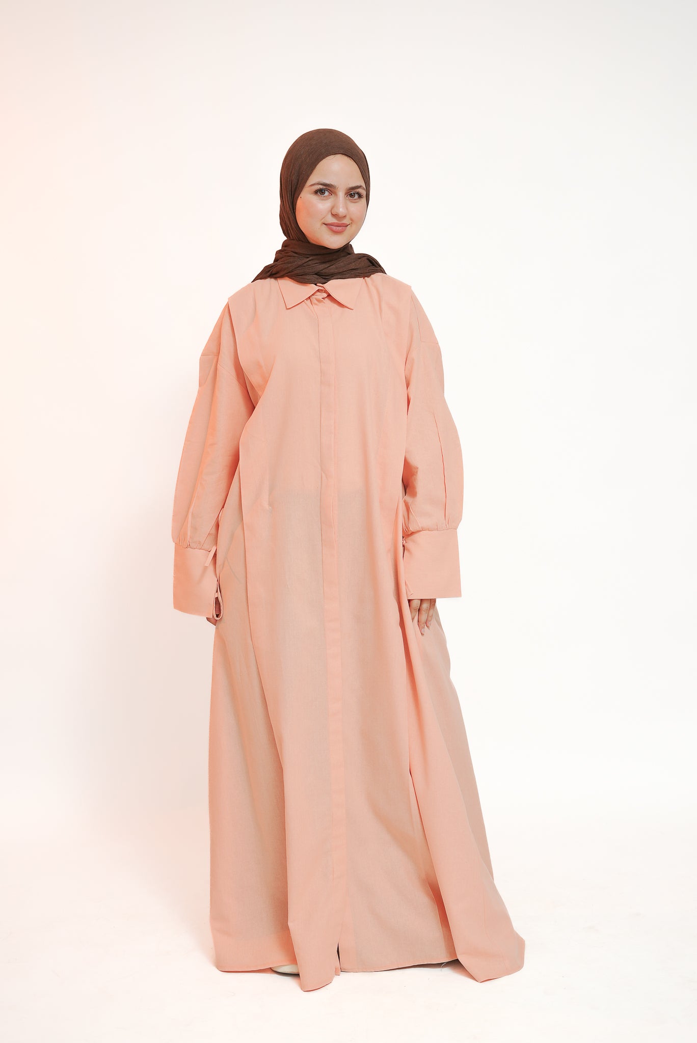 Simone Flow Tie Linen Dress