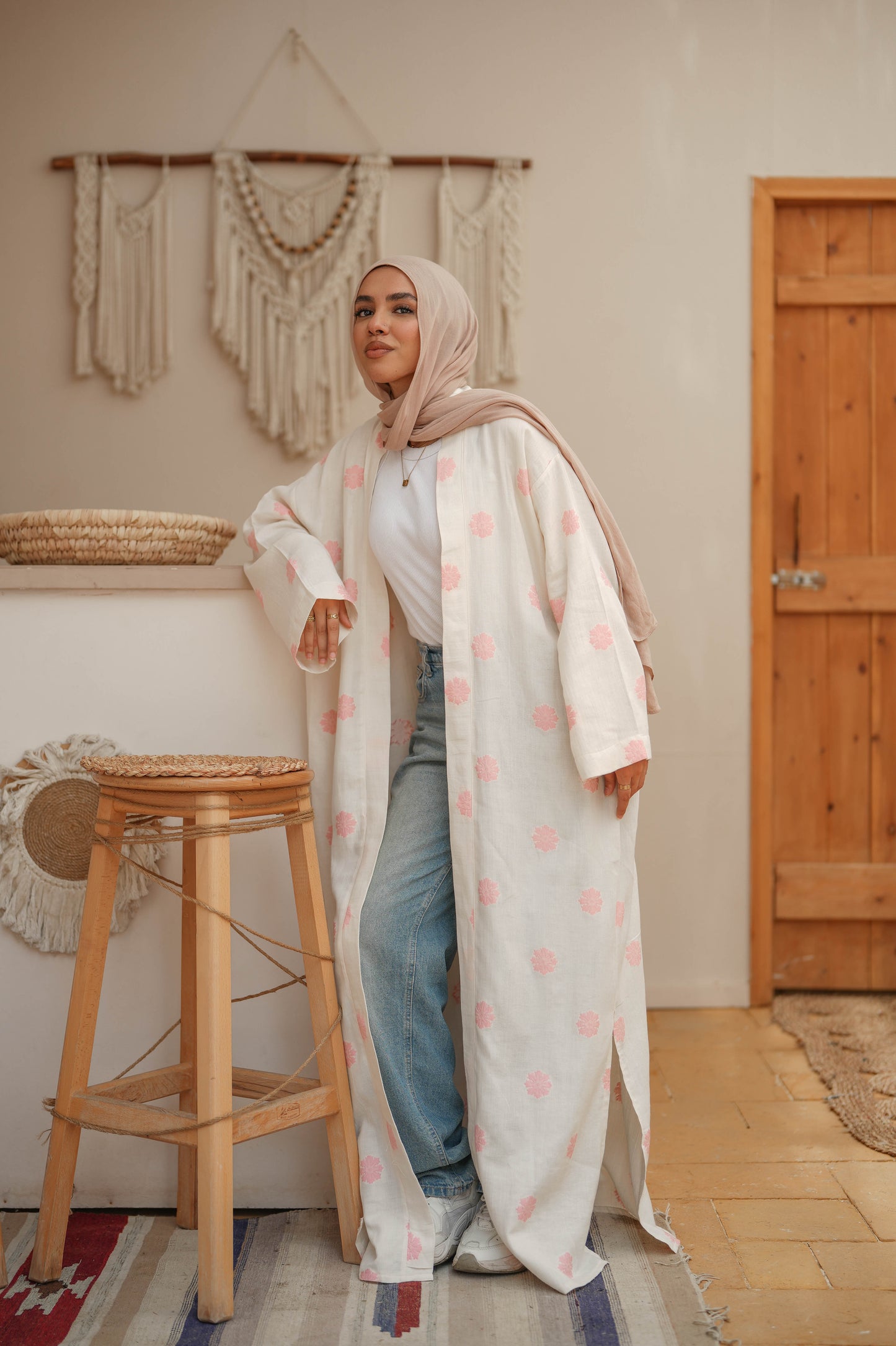 Madinah Cardigan & Basic Dress Set